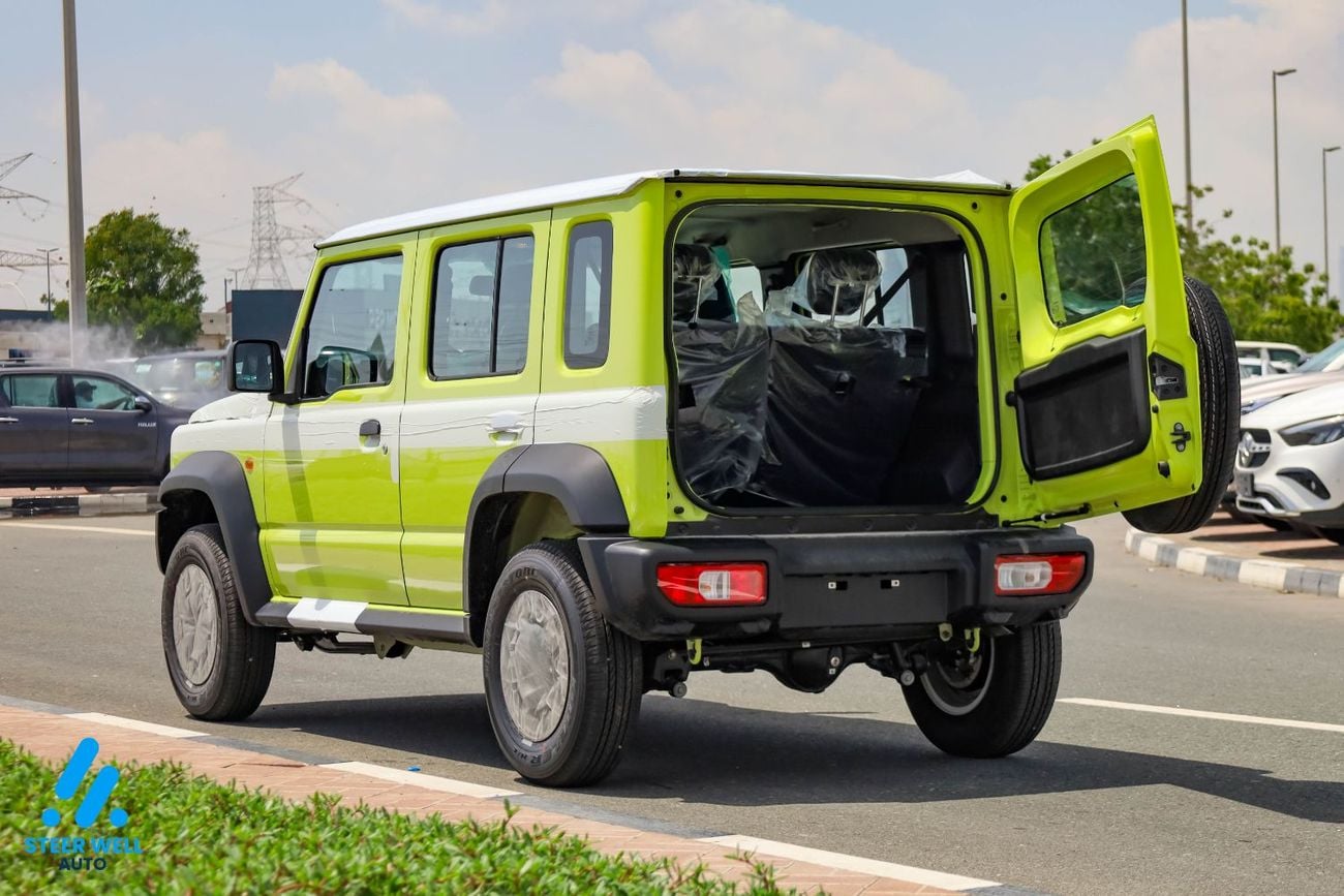 Suzuki Jimny GCC Specs | 5-Door 1.5L Manual | Best Market Price | Rear Camera | Export Ready