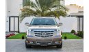 Cadillac Escalade 6.2L V8 Platinum - 2014 - 2 Years Warranty!  - AED 1,610 PER MONTH - 0% DOWNPAYMENT