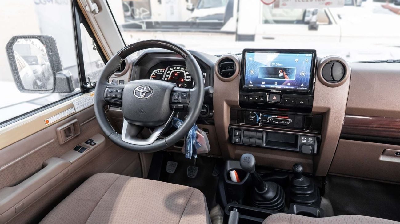 تويوتا لاند كروزر بيك آب 2026 Toyota Land Cruiser LC 79 2.8L MT Diesel (Beige-Brown)