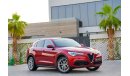 Alfa Romeo Stelvio 2,037 P.M | Stelvio Super | 0% Downpayment | Full Option | Spectacular Condition!