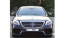 Mercedes-Benz S 500 Mercedes-Benz S 500 AMG 2016 in excellent condition