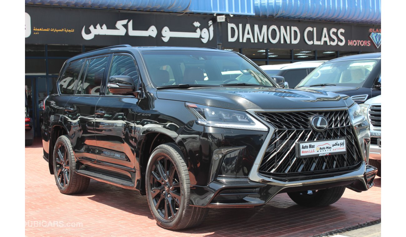 Lexus LX570 (2020) BLACK EDITION GCC V8,05 YEARS WARRANTY FROM AL FUTTAIM