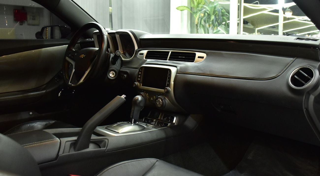 Chevrolet Camaro EXCELLENT DEAL for our Chevrolet Camaro RS ( 2014 Model ) in Black Color GCC Specs