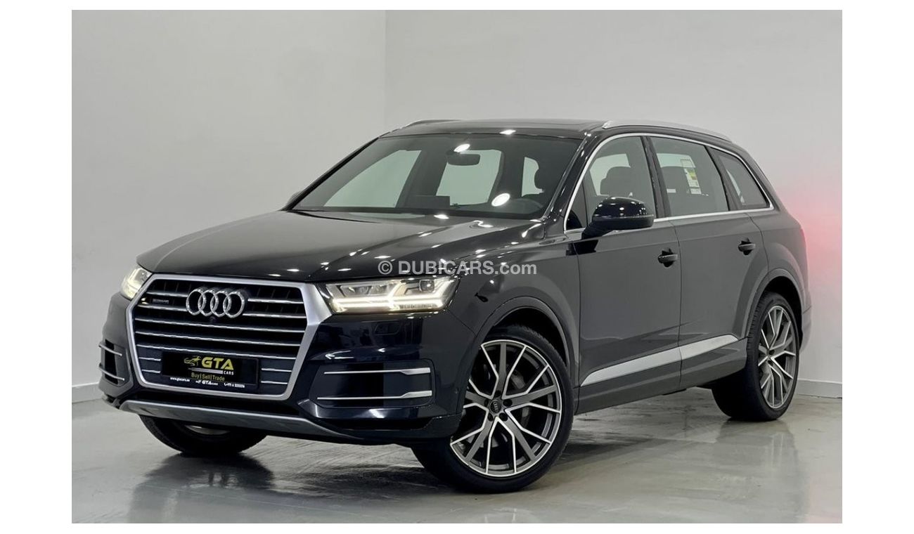 Audi Q7 45 TFSI quattro 2019 Audi Q7 45TFSI, Full Service History, Warranty, GCC