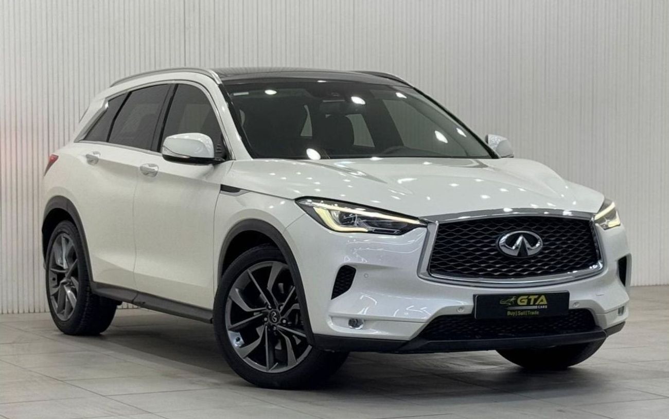 Infiniti QX50 Luxury 2.0L 4WD 2021 Infiniti QX50, 1 Year Warranty + Service Package, Full Service History, GCC