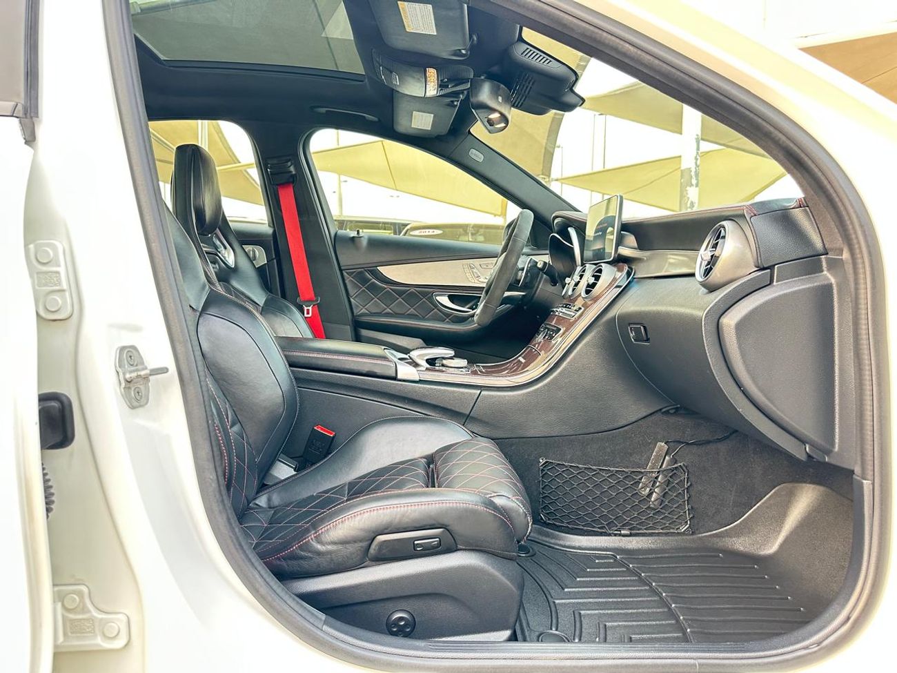 مرسيدس بنز C 63 S Mercedes C63 S AMG_2015_Gulf in excellent condition, no problems