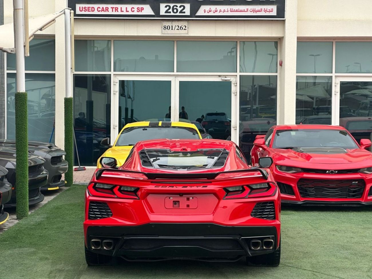 شيفروليه كورفت CHEVROLET CORVETTE C8 Z51 2022 GCC FULL OPTION PERFECT CONDITION UNDER WARRANTY