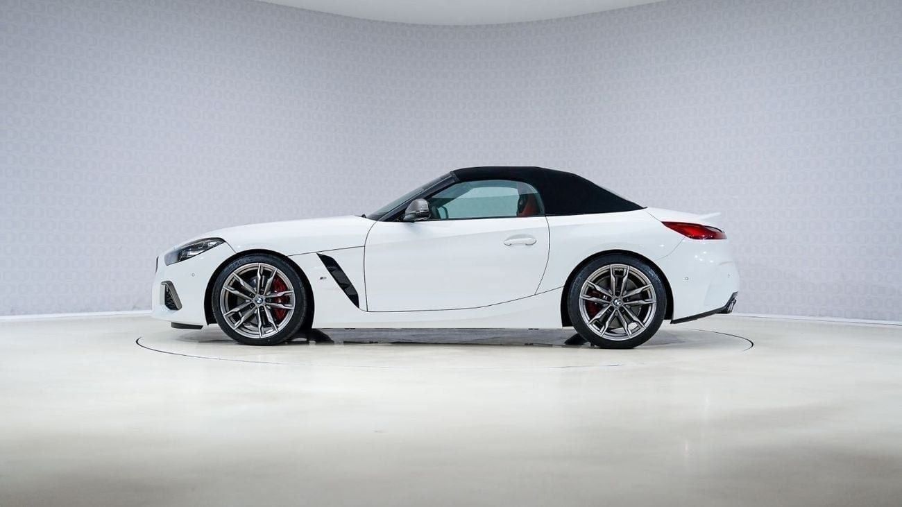 BMW Z4 M40i Roadster | AED 3,219 PM | Warranty Sept-2026 | GCC