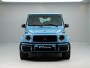 مرسيدس بنز G 63 AMG STD G63 AMG | WARRANTY | China Blue exterior | Low Mileage | Brand-New Condition