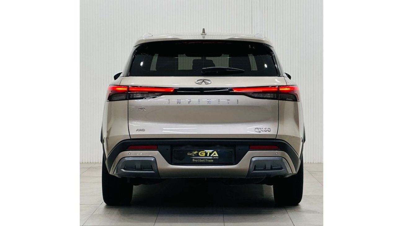 Infiniti QX60 2022 Infiniti QX60, OCT 2027 Agency Warranty + OCT 2025 Agency Service Contract,GCC