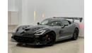 دودج فايبر 2017 Dodge Viper Srt10, ( ACR Body Kit ), Dodge Warranty-Service History, GCC