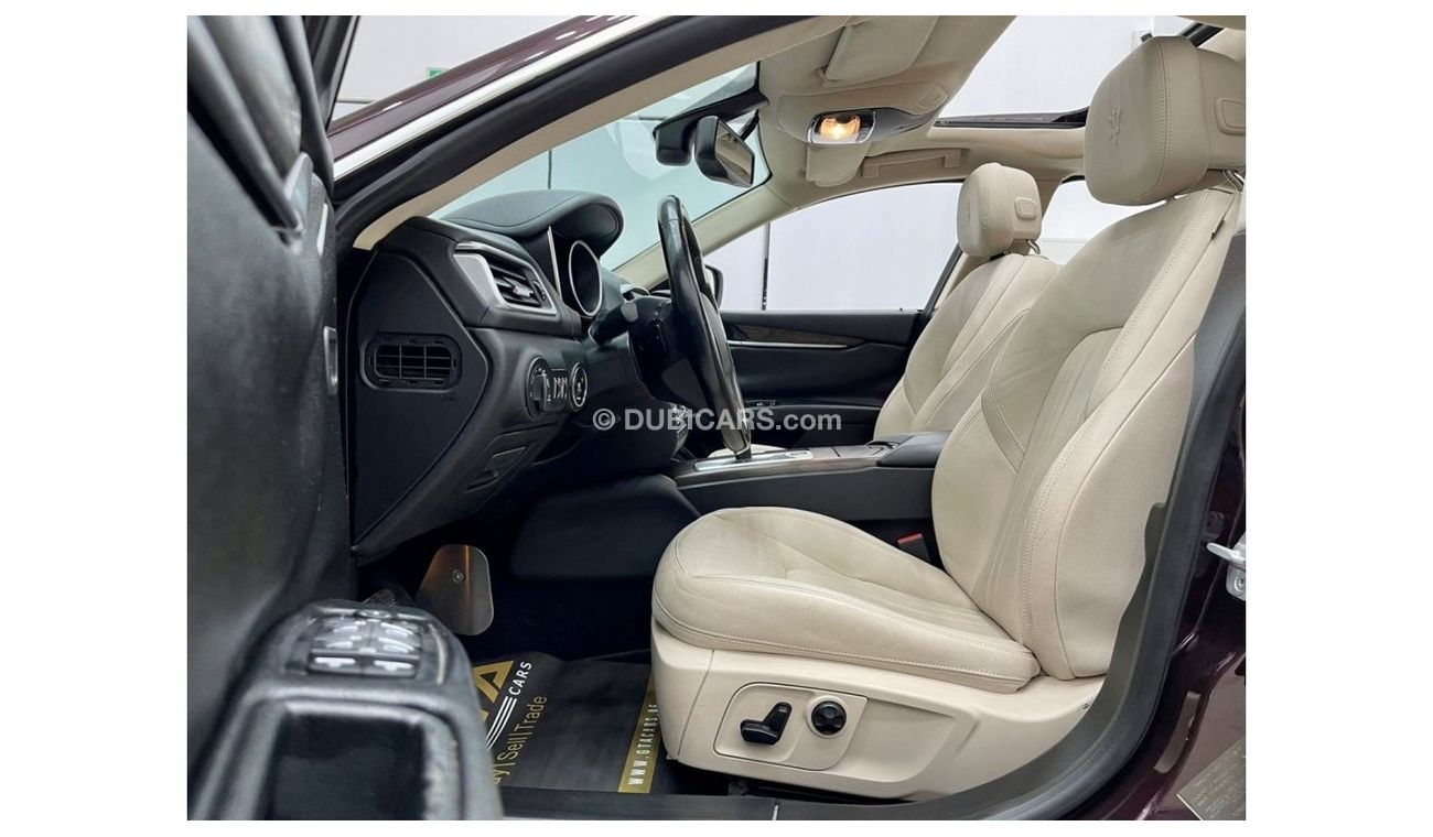 Maserati Ghibli 2014 Maserati Ghibli, Full Service History, GCC