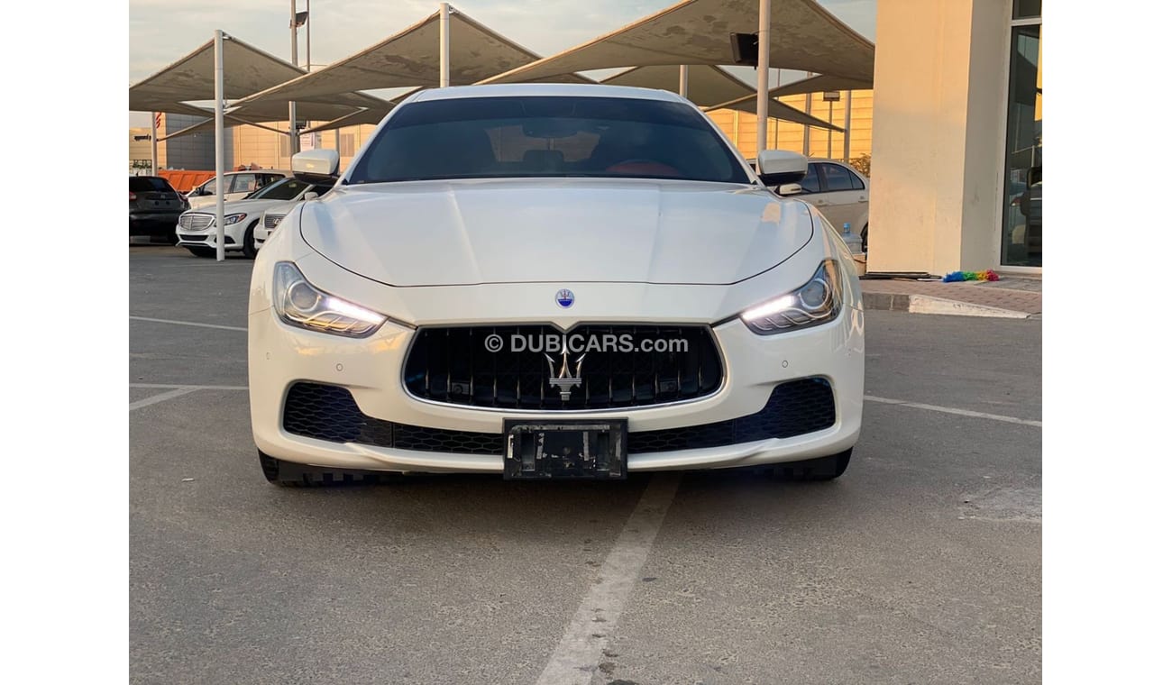 Maserati Ghibli Mazerati ghibli 2017GCC full option perfect condition