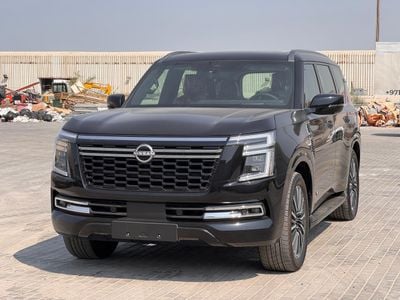 Nissan Patrol LE PLATINUM CITY (Exterior : BLACK, Interior : BURGUNDY)