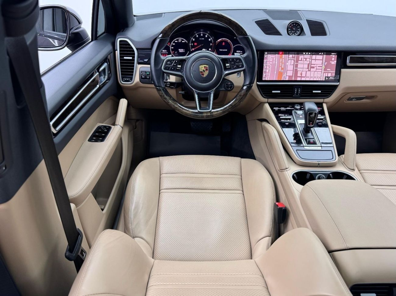 Porsche Cayenne Base Coupe 2021 Porsche Cayenne Coupe, Warranty, Sport Chrono Package, Excellent Condition, GCC