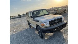 Toyota Land Cruiser Pick Up DOUBLE CABIN V6 PETROL MANUAL TRANSMISSION 2021 MODEL HURRY UP LIMITED STOCK BEIGE COLOR