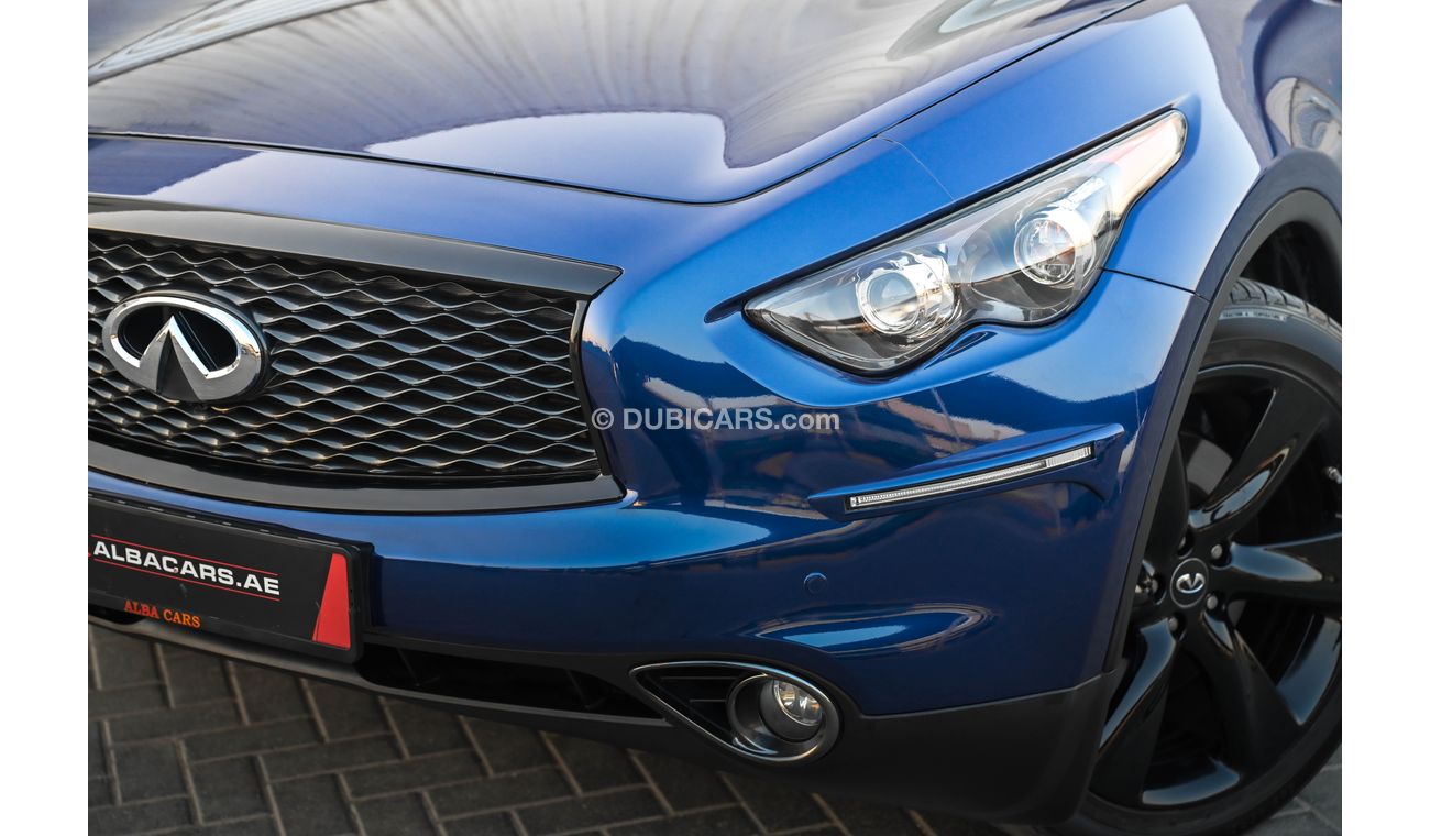 Infiniti QX70 S | 2,054 P.M  | 0% Downpayment | Perfect Condition!