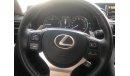 Lexus IS300 المواصفات الخليجي GCC MODEL 2020 SERVICE CONTRACT  CRUISE CONTROL LEATHER SEATS DULE EXHAST