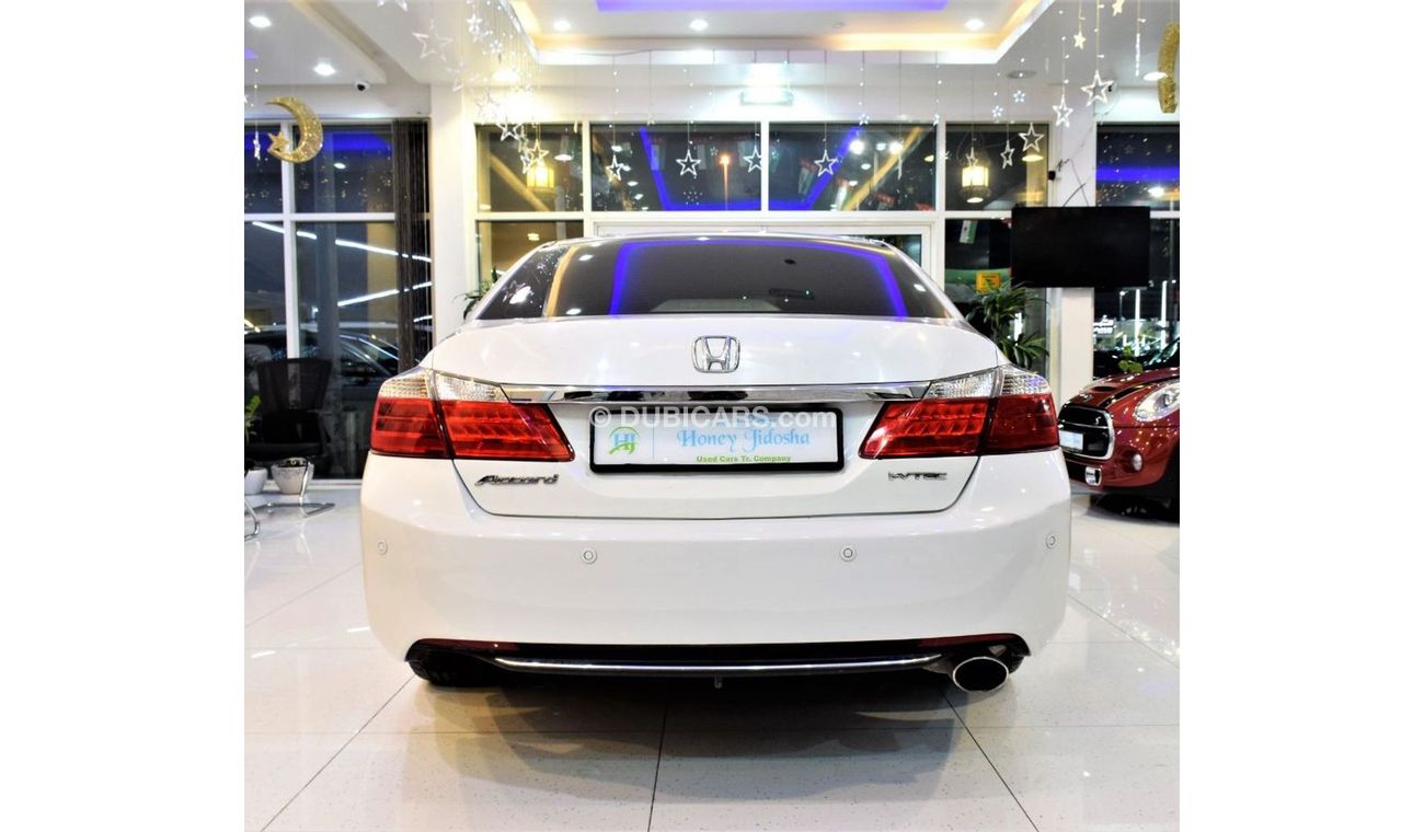 هوندا أكورد Amazing Honda Accord 2014 Model!! in White Color! GCC Specs