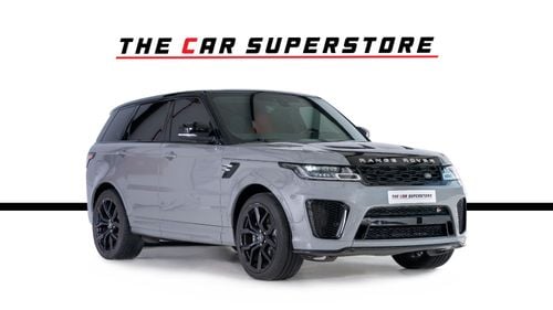 Land Rover Range Rover Sport SVR 5.0L (575 HP) AWD Bespoke Color-Black/Red Interior-Black