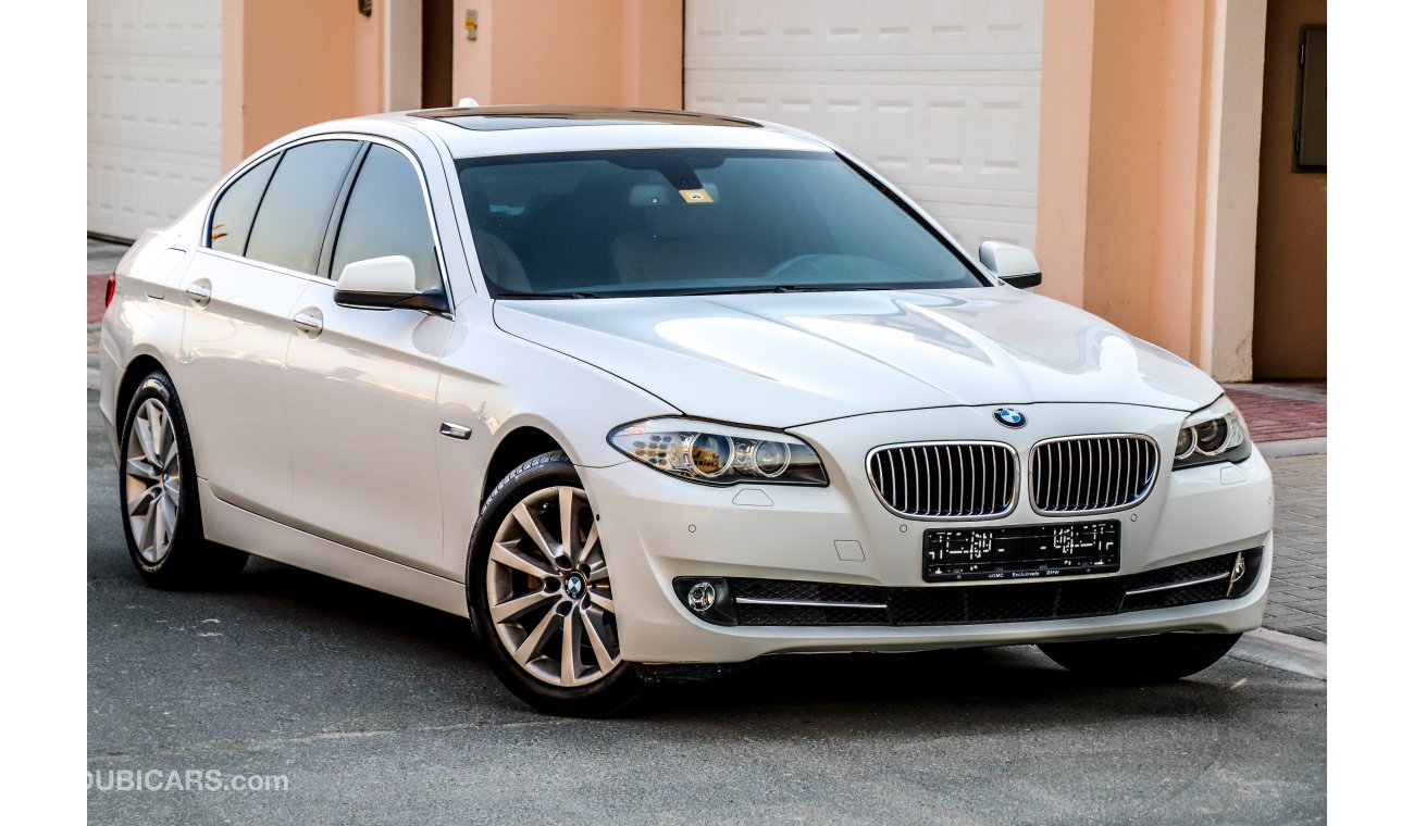 BMW 530i i 2013 GCC under Warranty with Zero Down-Payment.