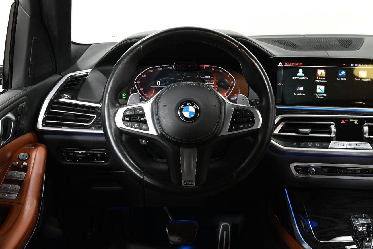 BMW X7 XDRIVE40I M SPORT 2022 BMW X7 xDrive40i M-Sport,1/2027 BMW Warranty And Service Pack, BMW Service History, GCC