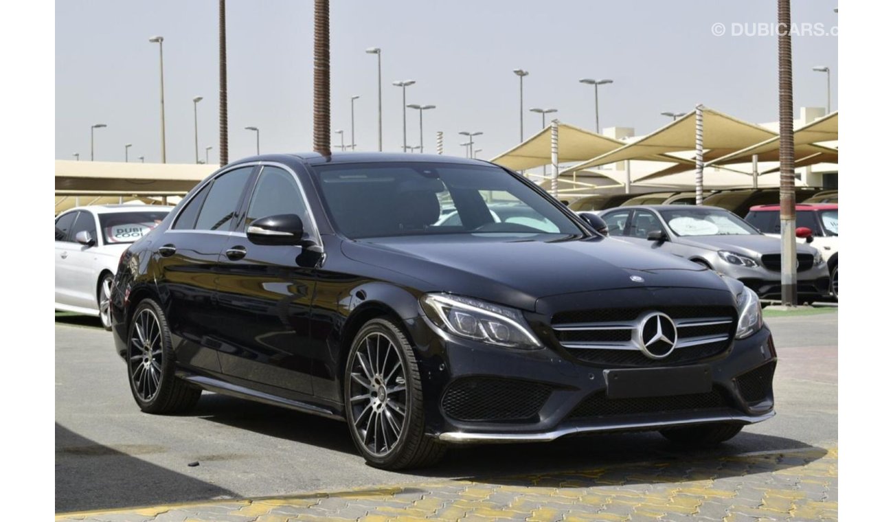 مرسيدس بنز C200 خليجي مالك واحد تشيكات وصبغة وكالة شرط الفحص بانوراما AMG Top opition