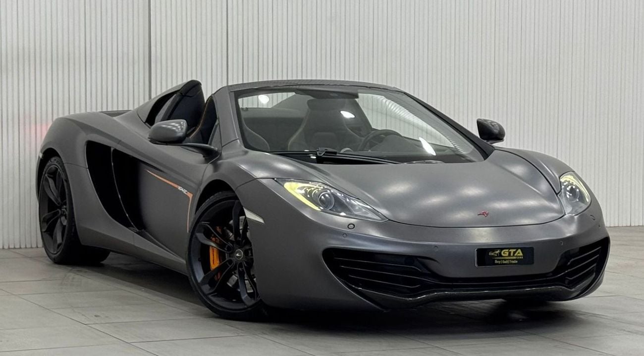 مكلارين MP4-12C 2013 McLaren MP4-12C Spider, Jan 2025 McLaren Warranty, Full Service History, GCC