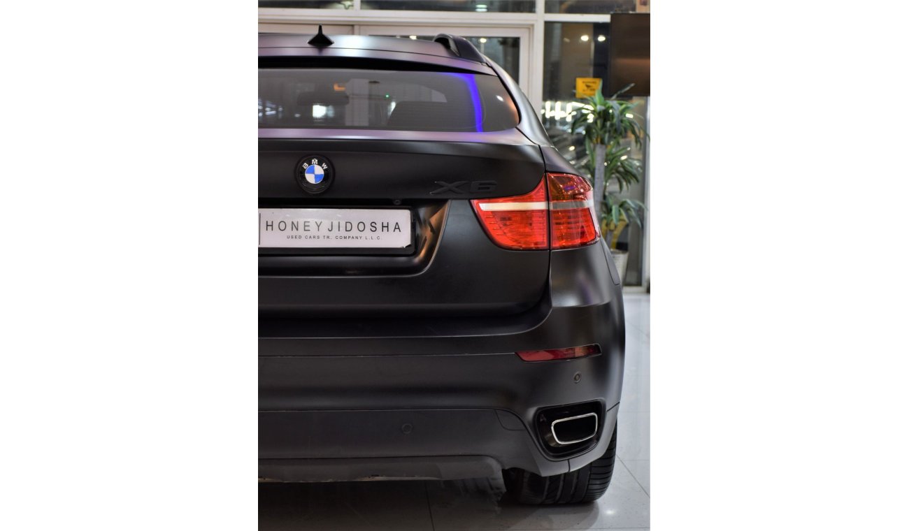 بي أم دبليو X6 EXCELLENT DEAL for our BMW X6 xDrive50i ( 2009 Model! ) in Matte Black Color! GCC Specs