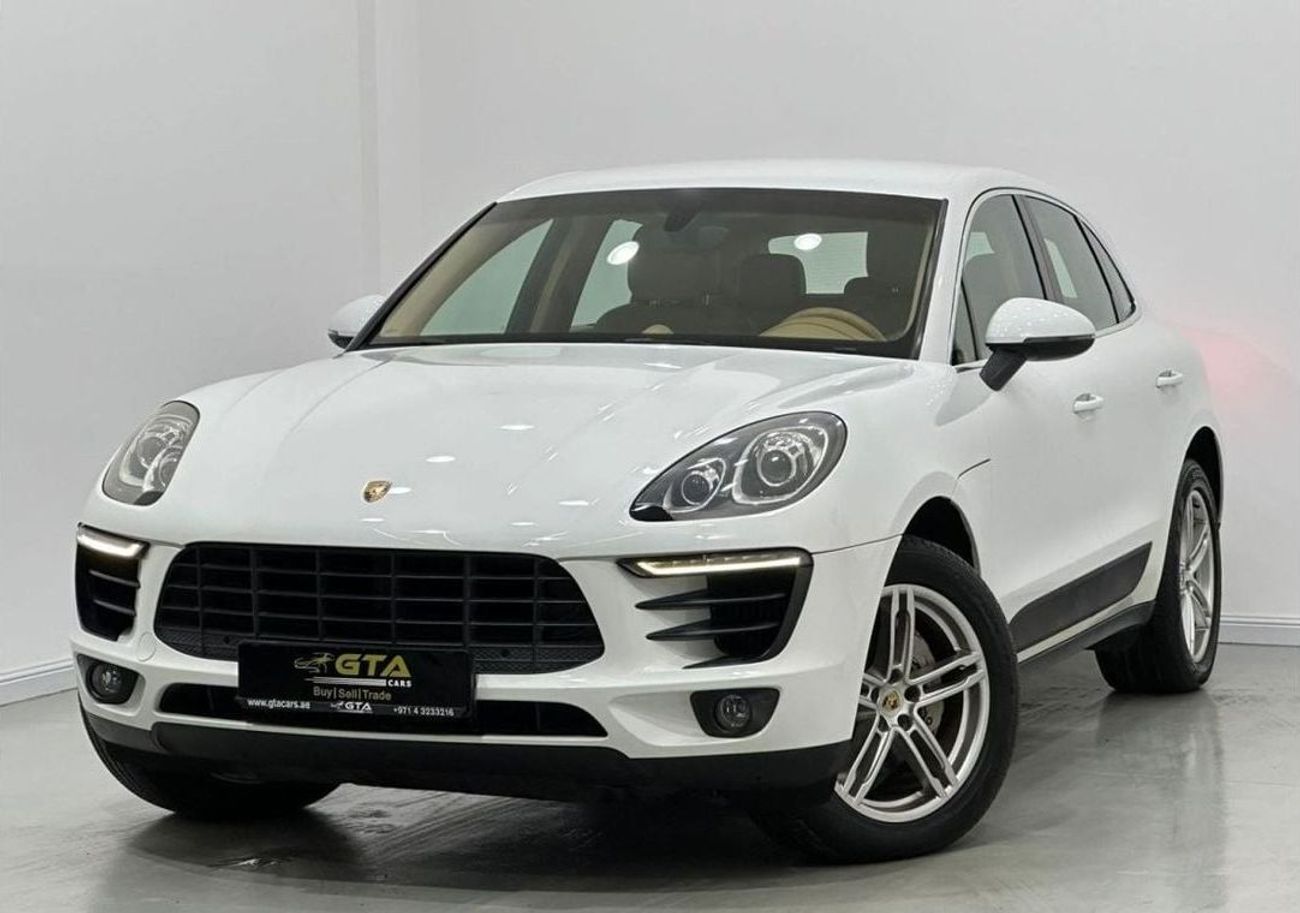Porsche Macan 2015 Porsche Macan S, Service History, Excellent Condition, GCC