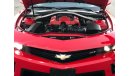 Chevrolet Camaro Chevrolet Camaro ZL1 Kit m 2013 GCC car prefect condition full option sun roof leather seats ssystem