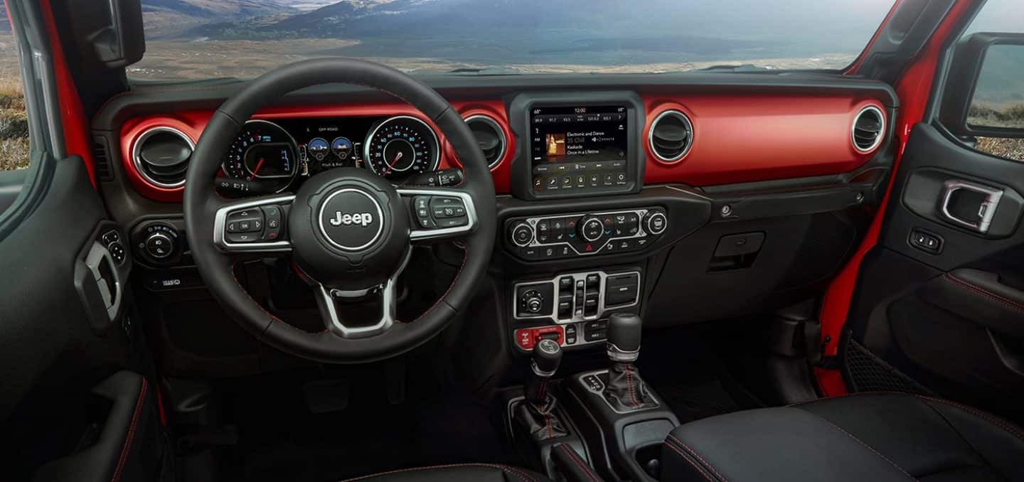 Jeep Gladiator interior - Cockpit