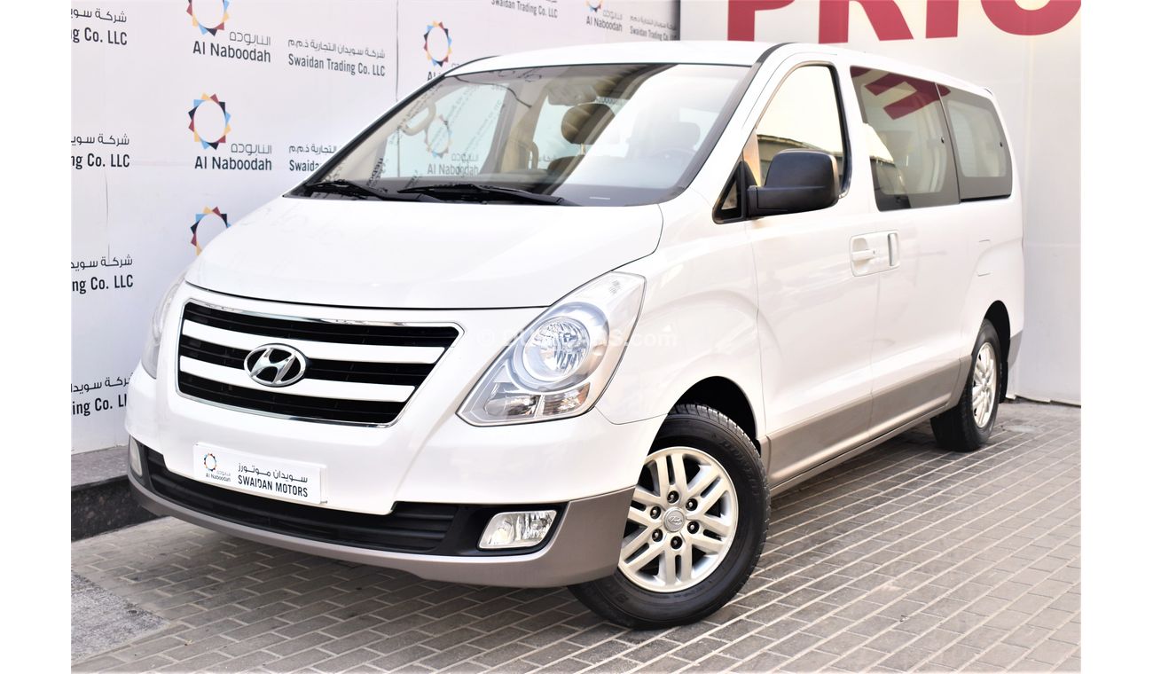 Hyundai H-1 AED 799 PM | 2.4L 9-STR VAN GCC DEALER WARRANTY