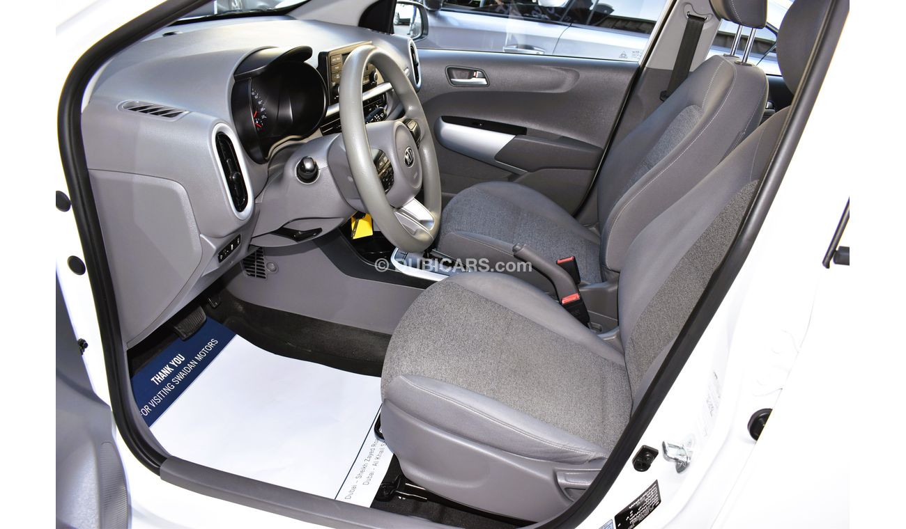 كيا بيكانتو AED 559 PM | 1.2L BASE GCC DEALER WARRANTY