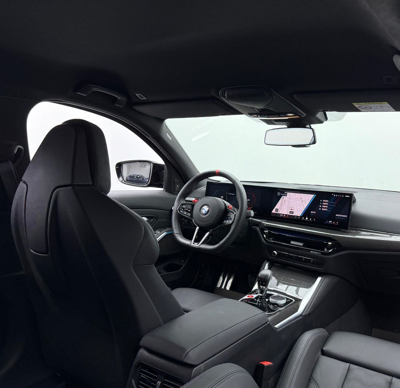 BMW M3 2025 BMW M3 Competition, 2029 BMW Warranty + Service Pack, Very Low Km, Fully Loaded, GCC