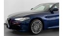 ألفا روميو جوليا 2018 Alfa Romeo Giulia Veloce Q4 / Full Service History