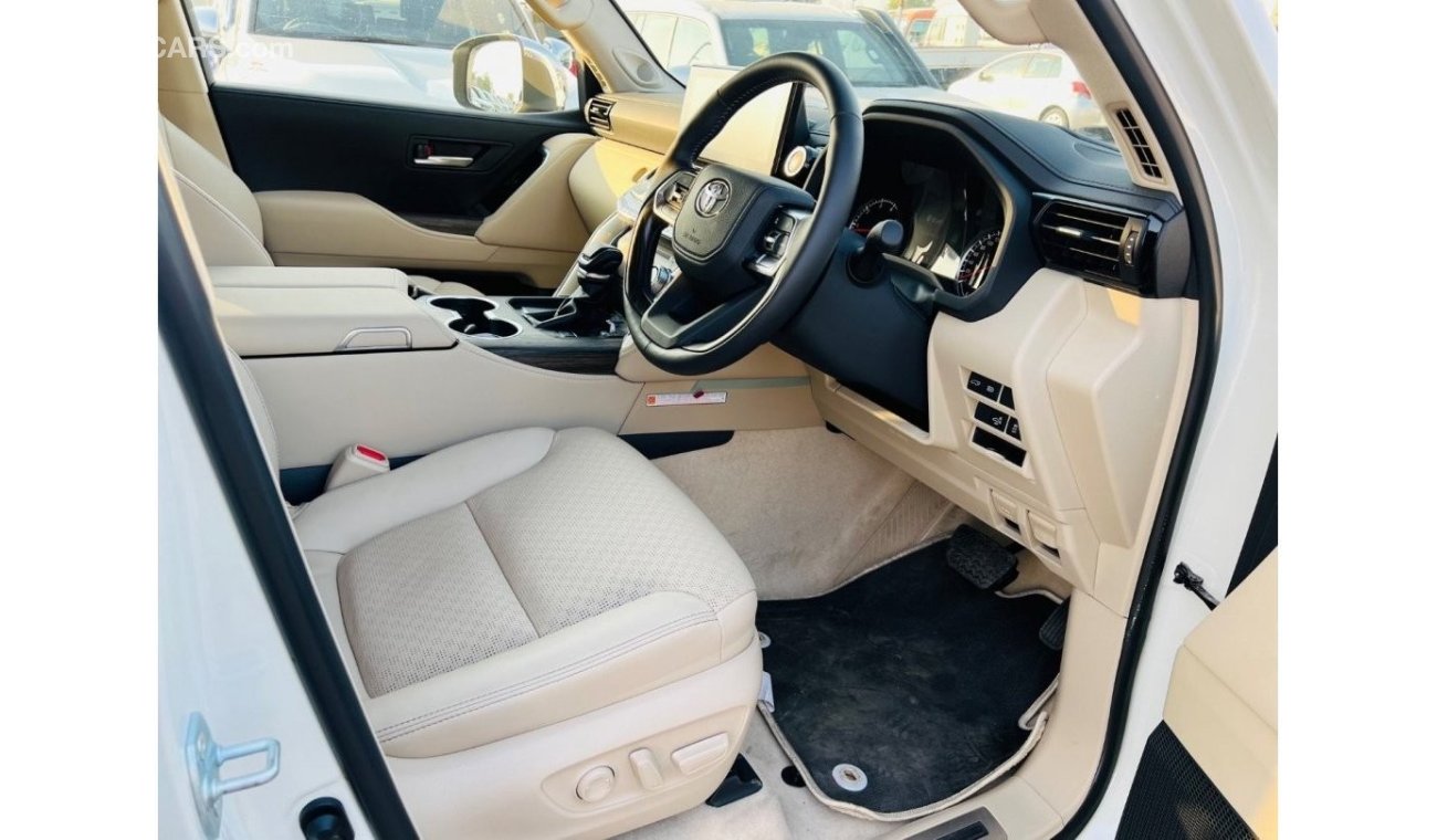 Toyota Land Cruiser Lc300 Toyota Landcruiser Sahara  RHD Diesel model 2022 beige interior full option top of the range