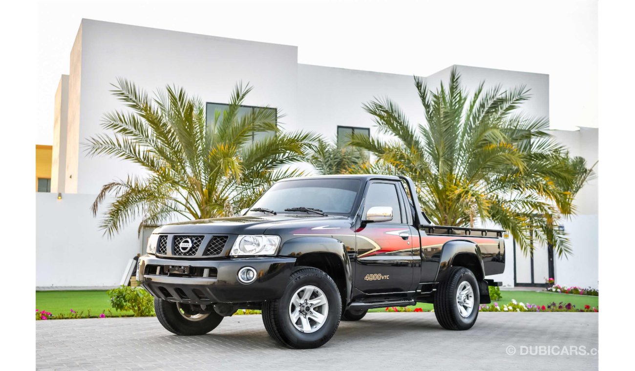 Nissan Patrol Pickup 4.8 Auto - GTR Seats and Quilted Interior - AED 1,449 PM! - 0% DP