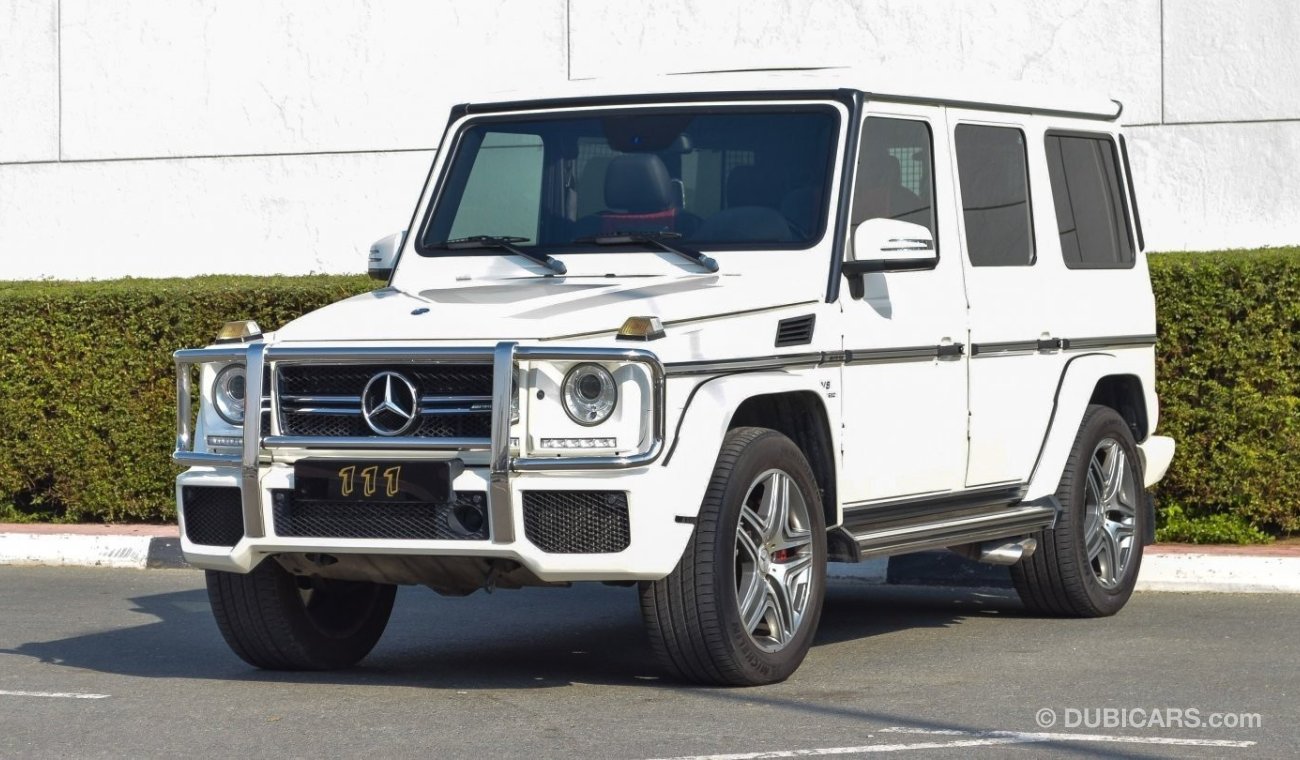 Mercedes-Benz G 63 AMG / GCC Specifications