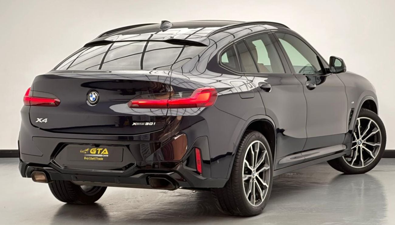 BMW X4 2024 BMW X4 xDrive30i M-Sport, 2028 BMW Warranty + Service Contract, BMW Full Service History, GCC