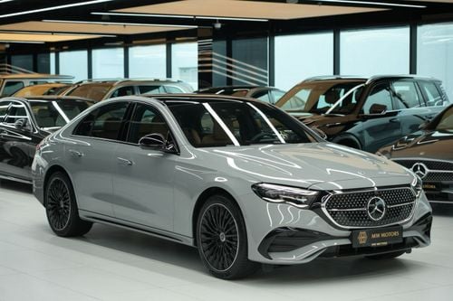 مرسيدس بنز E300 Mercedes-Benz E 300 | 2026 GCC 0km | Agency Warranty | AMG Package