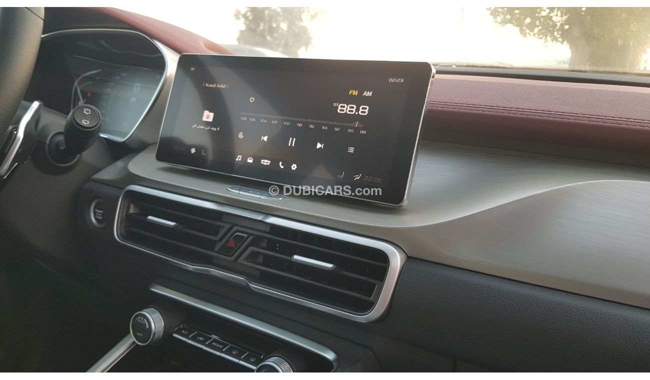 جيلي كول تري 2023 - Red Color-Digital Display -360° Panoramic View-Cruise Control