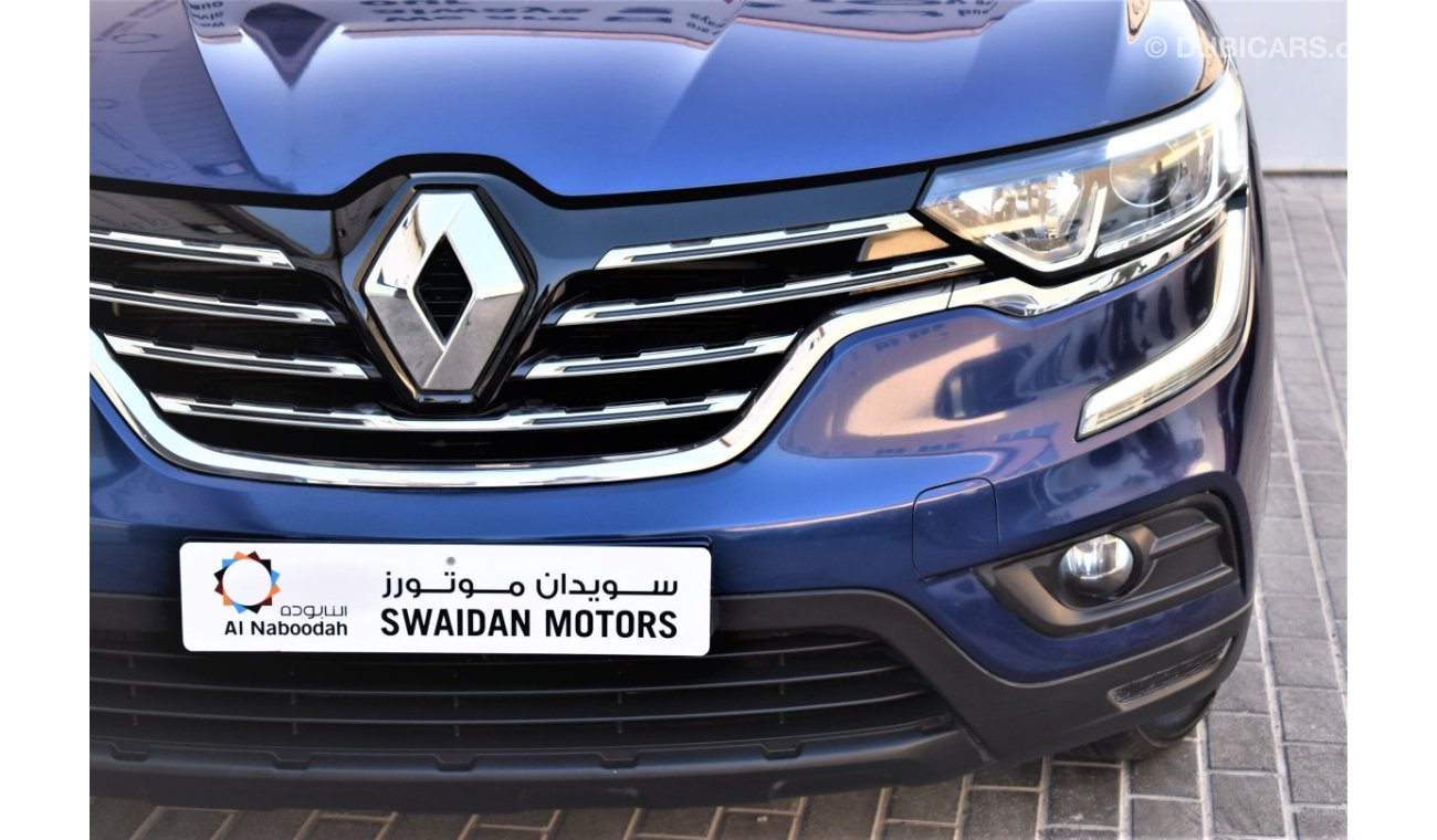 رينو كوليوس AED 1370 PM | 2.5L PE 4WD GCC WARRANTY