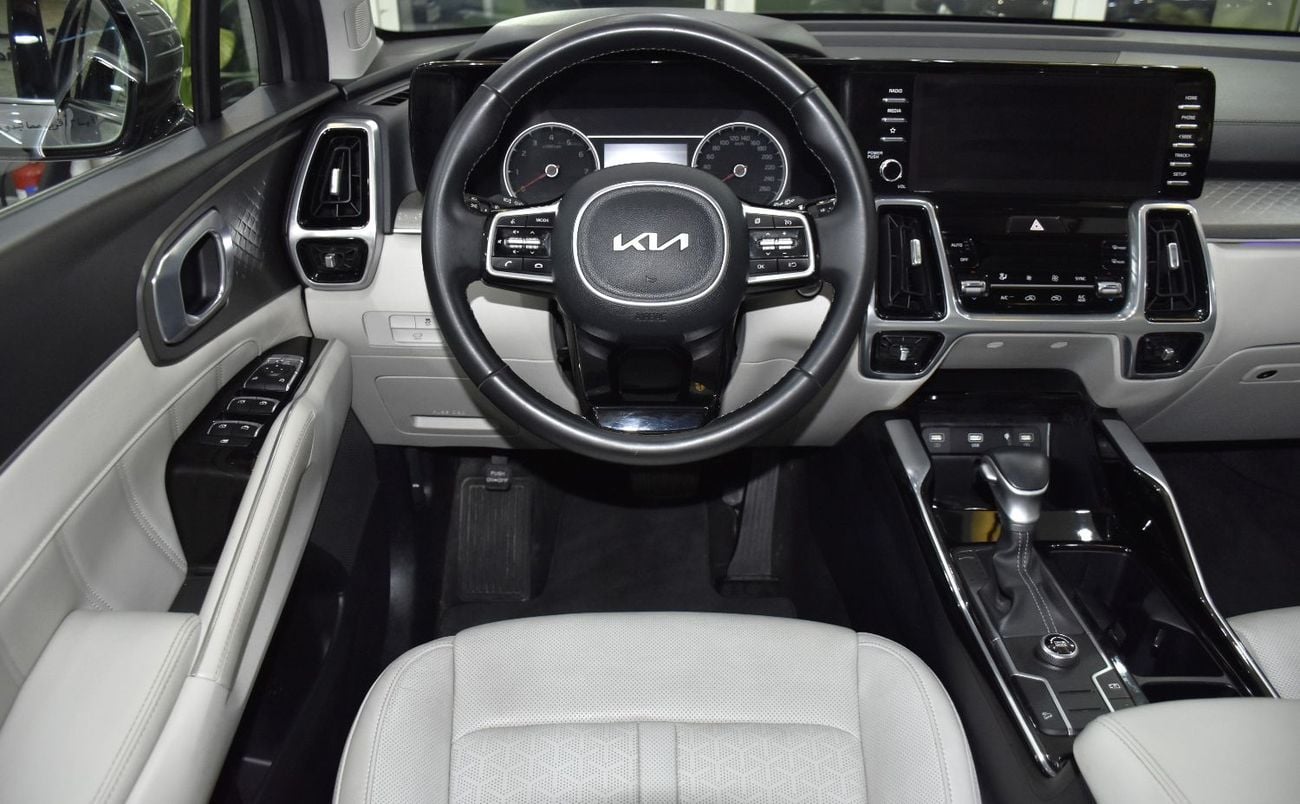 Kia Sorento EXCELLENT DEAL for our KIA Sorento V4 ( 2023 Model ) in Silver Color GCC Specs