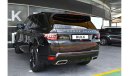 لاند روفر رانج روفر سبورت سوبرتشارج Range Rover Sport P525 - V8 Engine - Original Paint - Under Warranty - Soft Doors - 360 Cameras - AE