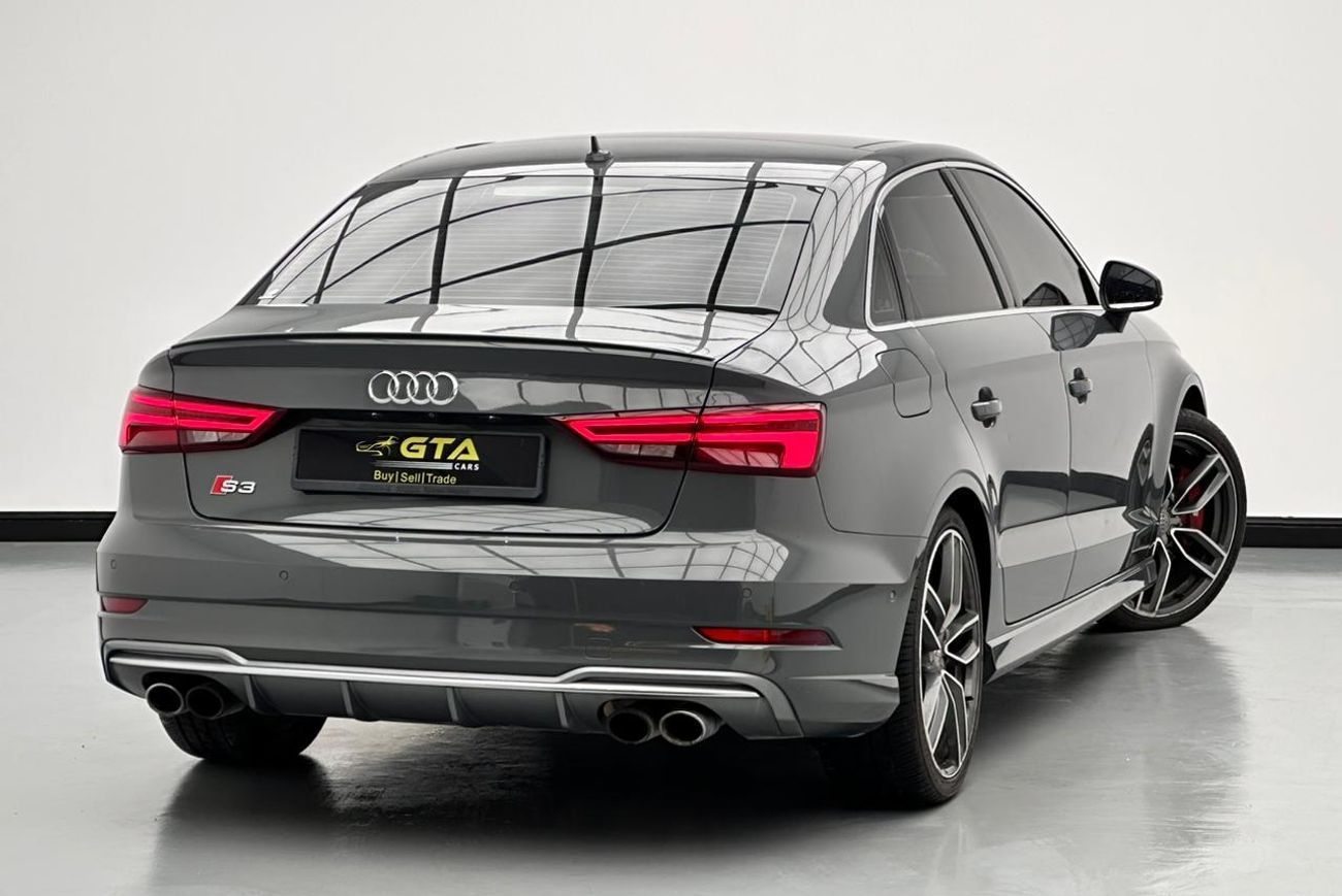 Audi S3 TFSI quattro 2.0L 2018 Audi S3 TFSI Quattro, Full Service History, GCC