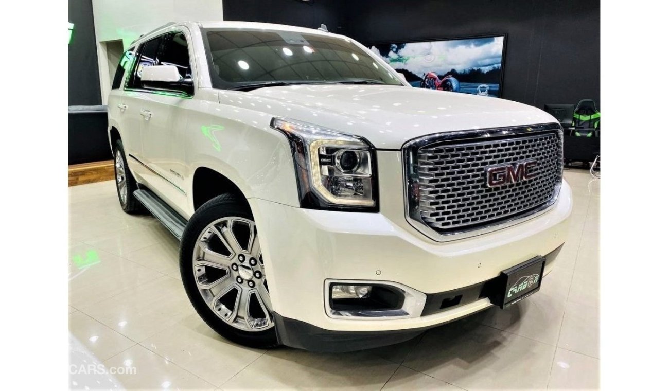 جي أم سي يوكون GMC YUKON DENALI 2015 GCC FULL SERVICE HISTORY IN BEATIFUL SHAPE FOR 119K AED