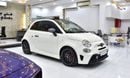 Abarth 595 EXCELLENT DEAL for our Abarth 595 Convertible Competizione ( 2022 Model ) in White Color GCC Specs