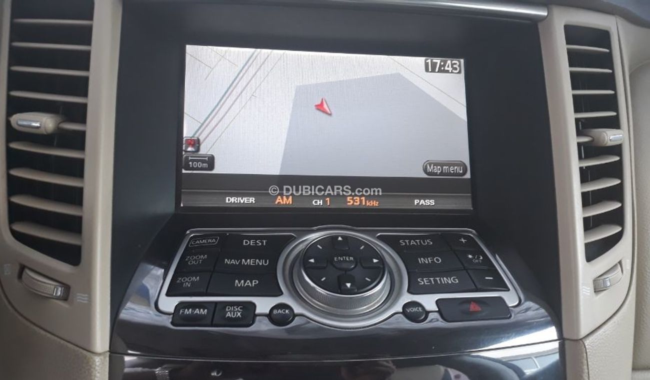 Infiniti FX35 2009 Model Full options Gulf Specs
