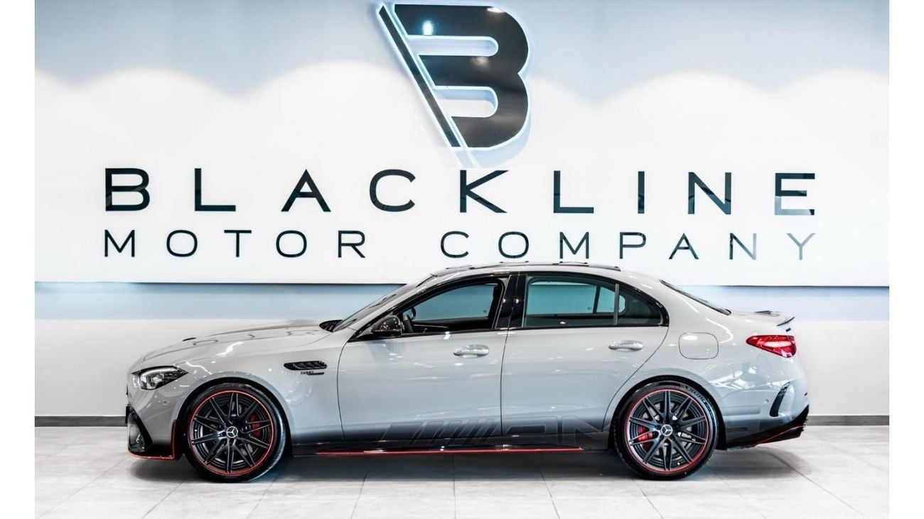 Mercedes-Benz C 63 AMG 2024 Mercedes C63s AMG E-Performance F1 Edition, 2029 Mercedes Warranty + Service, Very Low KMs, GCC